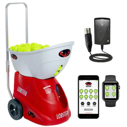 Elite Two with 10-Function Wi-Fi Remote Control for Apple Ball Machine-Court Equipment-Lobster-111561-DEFAULT-L-Tennis Express