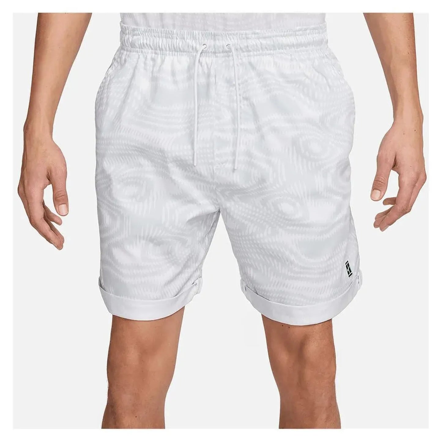 Men's Dri-Fit Heritage 6 Inch Tennis Short White