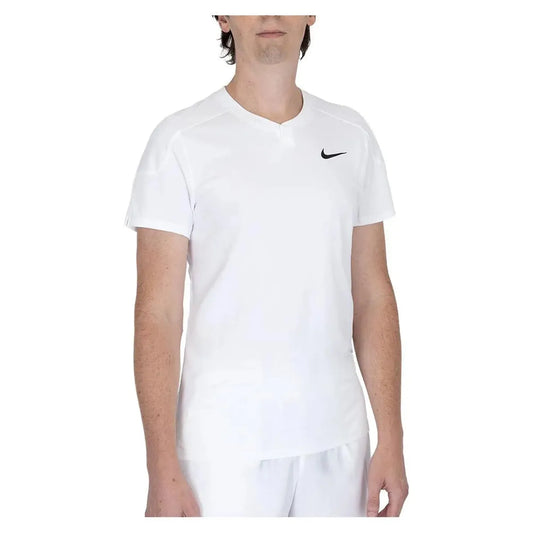 Men's Slam Dri-Fit Tennis Top White-Apparel-Nike-111847-DEFAULT-L-Tennis Express