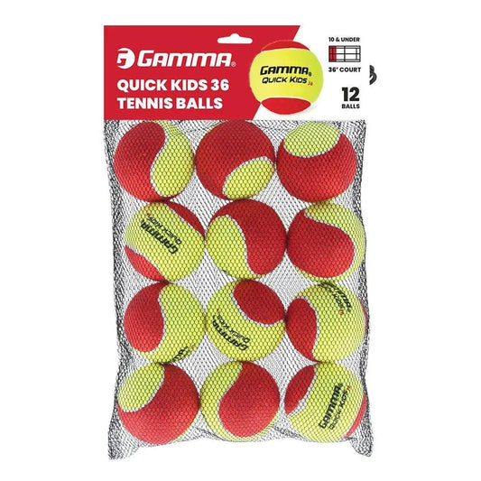 Quick Kids 36 Tennis Balls 12pk-Balls-Gamma-111955-DEFAULT-L-Tennis Express