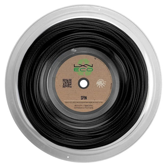ECO Spin 125 Tennis Reel Black-Strings-Luxilon-112055-DEFAULT-L-Tennis Express