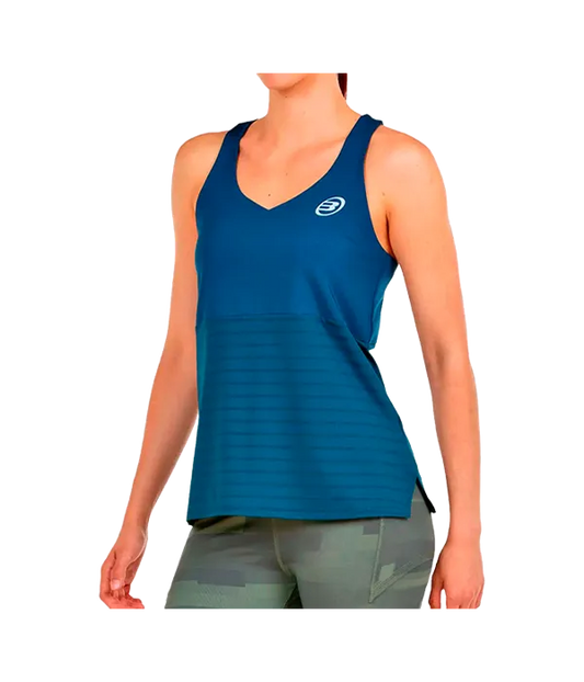 Camiseta Bullpadel Oza Mujer Azul