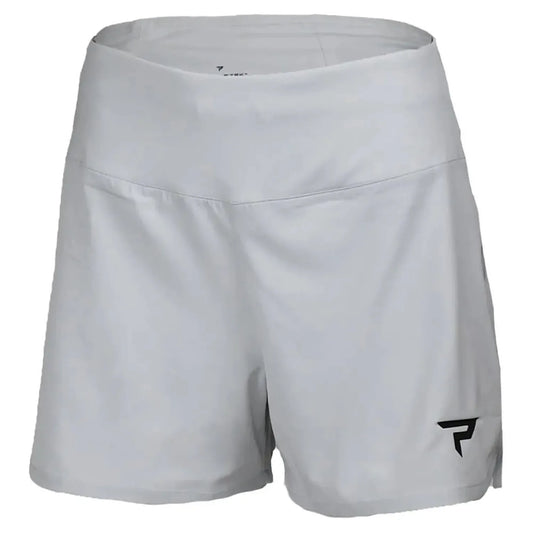 Womens Base Level Performance Tennis Short Glacier Gray-Apparel-Paddletek-112247-DEFAULT-L-Tennis Express
