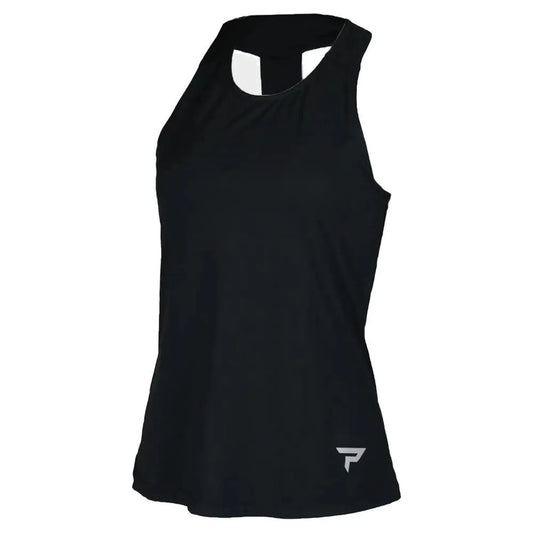 Womens Performance Tennis Tank Black-Apparel-Paddletek-112250-DEFAULT-L-Tennis Express