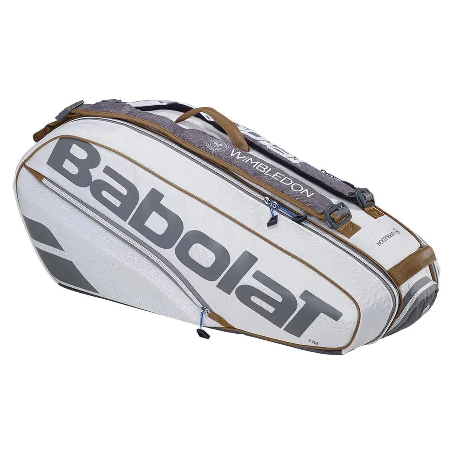 RH6 Pure Wimbledon Tennis Bag-Bags-Babolat-112471-DEFAULT-L-Tennis Express
