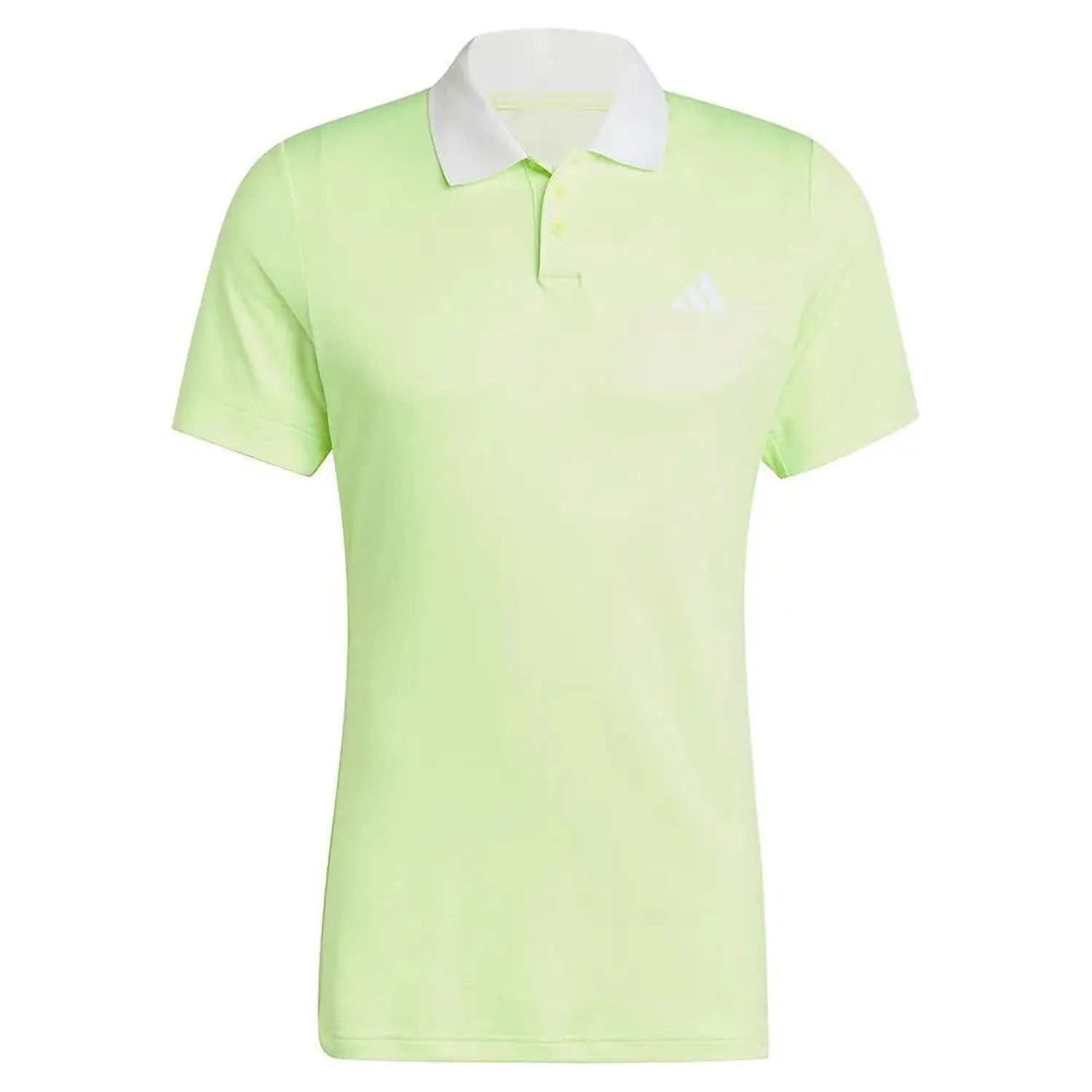 Mens Freelift Tennis Polo Lucid Lemon-Apparel-Adidas-112552-DEFAULT-L-Tennis Express
