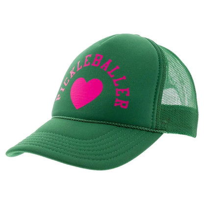 Pickleball Trucker Hat Green-Apparel-Runway Athletics-112579-DEFAULT-L-Tennis Express
