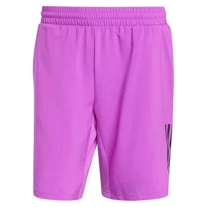 Mens 9 Inch Club 3 Stripe Tennis Short Purple Burst-Apparel-Adidas-112751-DEFAULT-L-Tennis Express