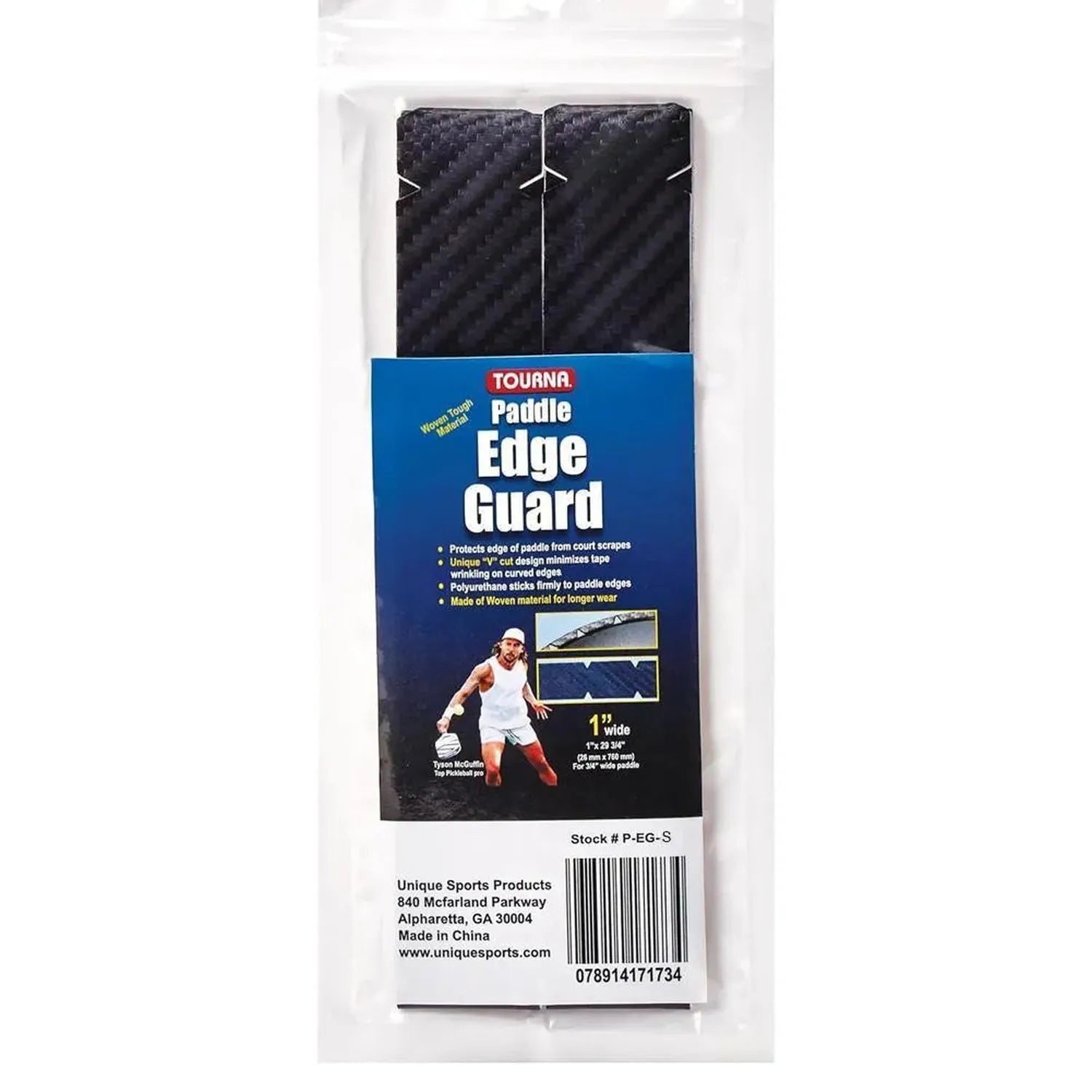 Small Woven Paddle Edge Guard-Accessories-Tourna-112767-DEFAULT-L-Tennis Express