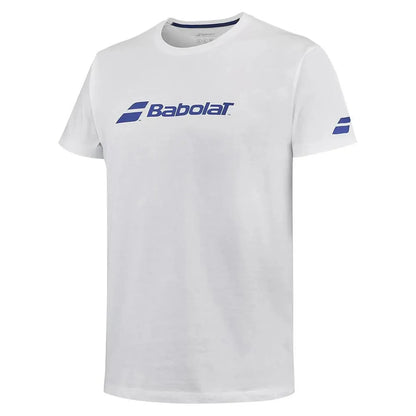 Boys' Exercise Babolat Tennis Tee-Apparel-Babolat-112771-1000_WHITE-L-Tennis Express