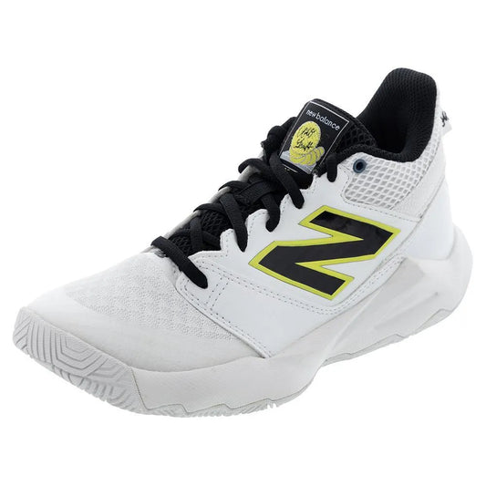 Juniors' Coco CG2 Tennis Shoes White and Black-Footwear-New Balance-113398-DEFAULT-L-Tennis Express