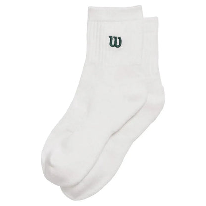Unisex Quarter-Length Socks-Socks-Wilson-113518-BT_WHITECS_NV-L-Tennis Express