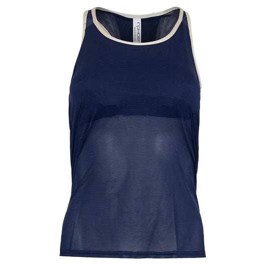 Women's Quinn Tennis Tank Ink and Silver Sand-Apparel-Inphorm-113934-DEFAULT-L-Tennis Express