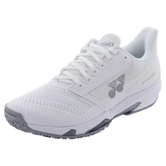 Women's Power Cushion AD-ACCEL Clay Tennis Shoes White-Footwear-Yonex-114055-DEFAULT-L-1-[Sku]-Tennis Express