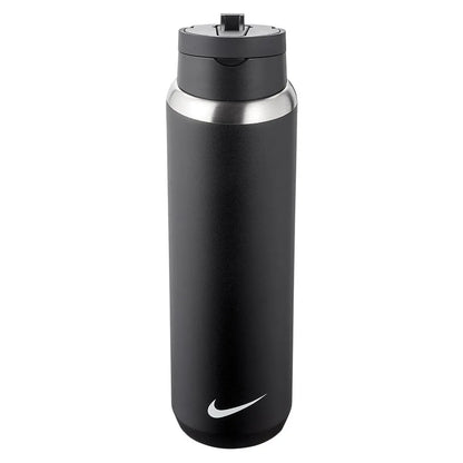 SS Recharge Straw Sports Bottle 24 oz-Accessories-Nike-114201-091_BLACK-L-Tennis Express