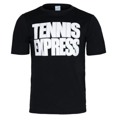 Unisex Tennis Express Performance Tee Black-Apparel-Tennis Express-115310-DEFAULT-L-Tennis Express
