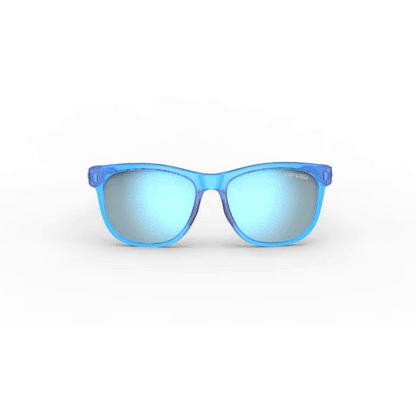 Swank Sunglasses Crystal Sky with Smoke Bright Blue Lenses