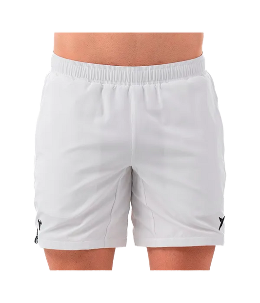 Pantalón Cortos Drop Shot Abian Campa Blanco