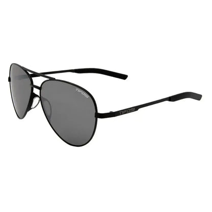 Shwae Sunglasses Satin Black and Smoke Lenses
