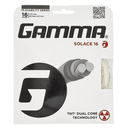 Solace Tennis String Natural-Strings-Gamma-16G1-Tennis Express