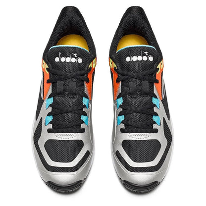 Men's Trofeo 2 AG Pickleball Shoes Black and Silver