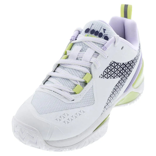 Women's Blushield Torneo 2 AG Tennis Shoes White-Footwear-Diadora-179503-D1036F24-X-2-[Sku]-Tennis Express