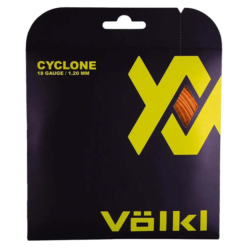 Cyclone 18G Tennis String Fluo Orange-Strings-Volkl-180311-1-Tennis Express