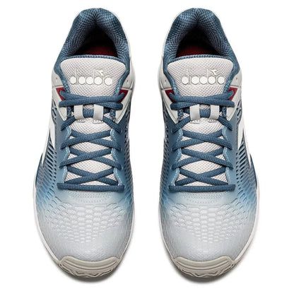 Men's Speed Competition 7 AG Tennis Shoes Silver and Oceanview