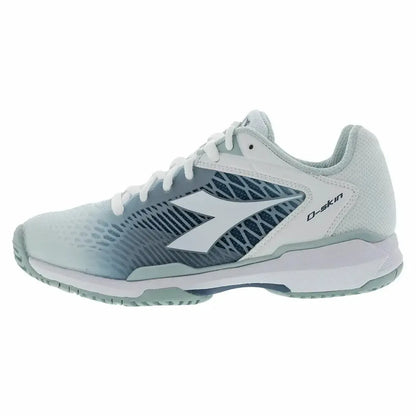 Women's Speed Competition 7 AG Tennis Shoes White and Surf Spray