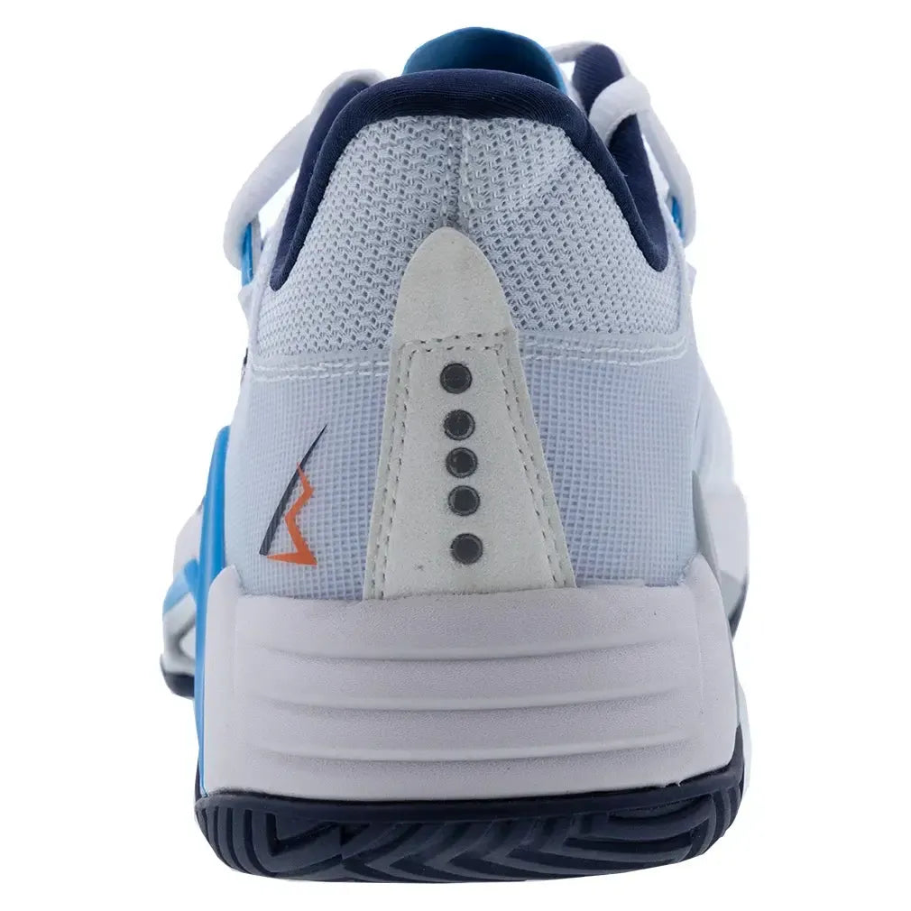 Men's B.Icon 3 Tennis Shoes White and Blue Corsair