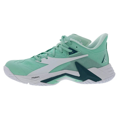 Men's B.Icon 3 AG Tennis Shoes Cabbage and White