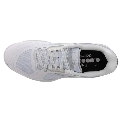 Men's Blushield Torneo 3 Tennis Shoes White and Silver