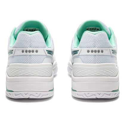 Men's Blushield Torneo 3 Tennis Shoes White and Shaded Spruce
