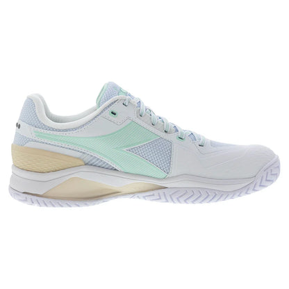 Women's Blushield Torneo 3 Tennis Shoes White and Bay