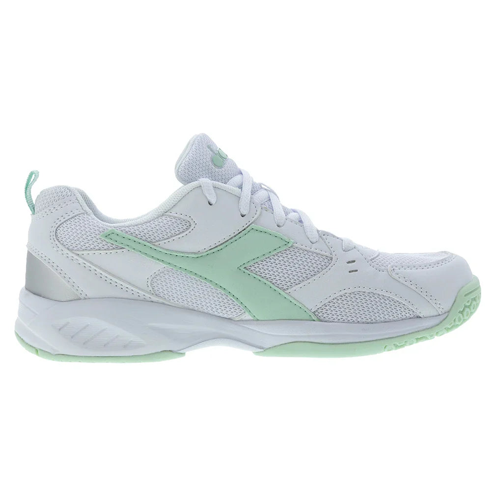 Juniors' S Challenge 6 SL Tennis Shoes White and Bay