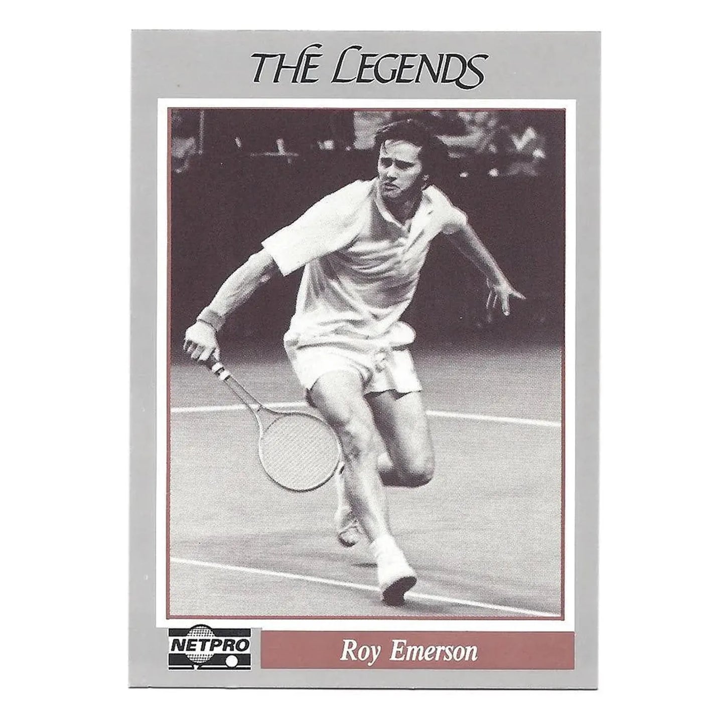 NETPRO Legend Tennis Collector Card Set