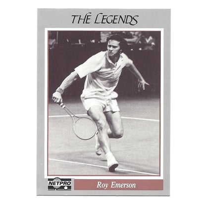 NETPRO Legend Tennis Collector Card Set