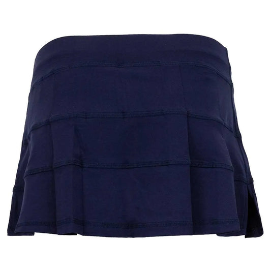 Women's UV Colors 13 Inch Tennis Skort Navy-Apparel-Sofibella-1957NVY-S22-2-Tennis Express