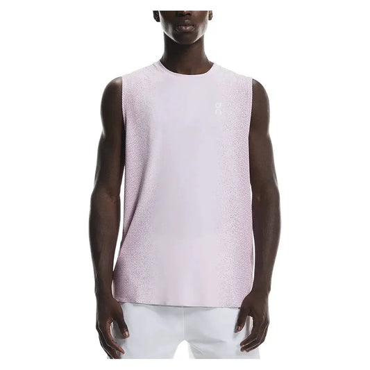Men's Court Tennis Tank Orchid and Dim-Apparel-On-1ME10854230_2e9639e1-6101-4dd7-848d-703e6a0e02fa-Tennis Express