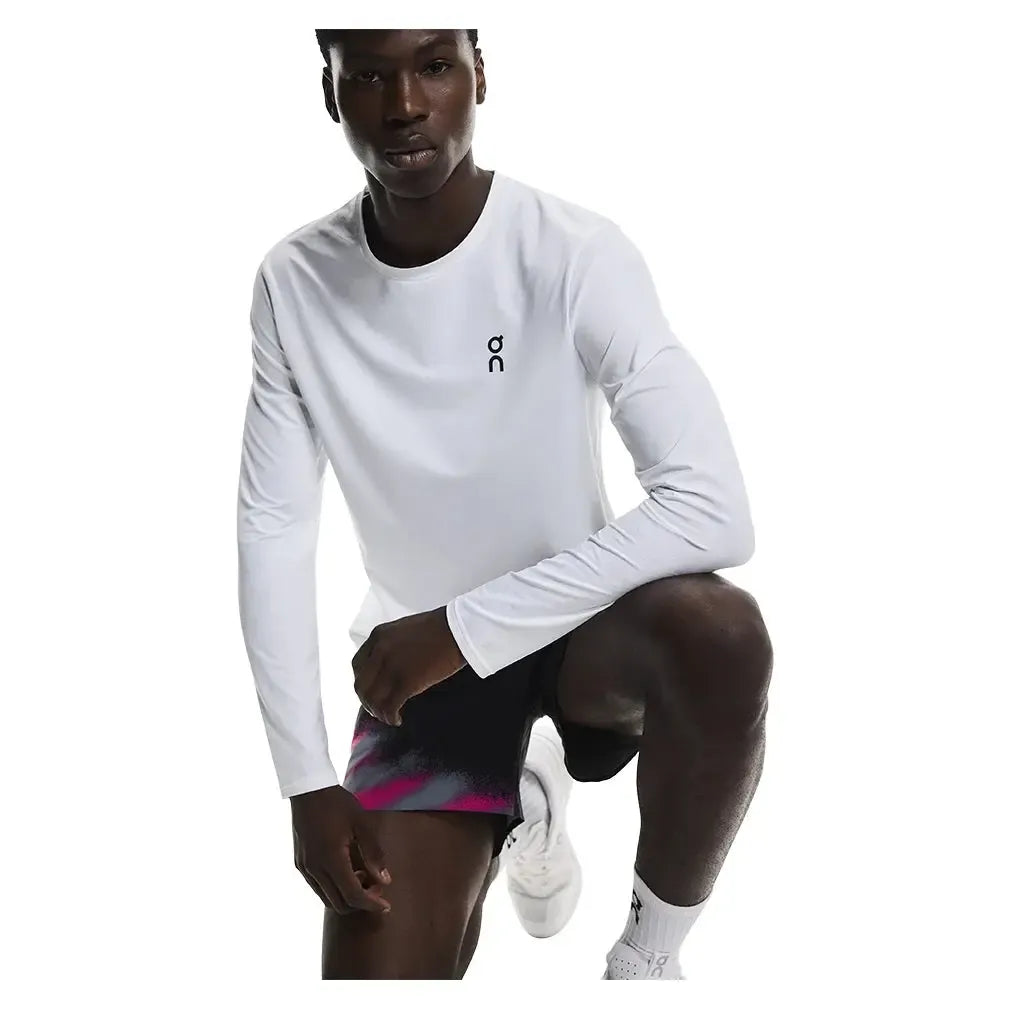 Men's Court Long Sleeve Tennis Top White