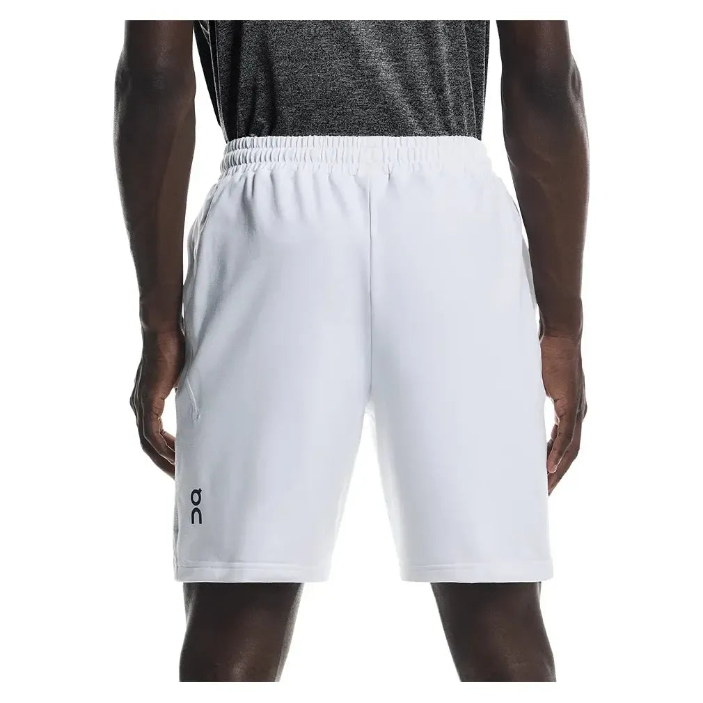 Men's Courtside 8 Inch Tennis Shorts White