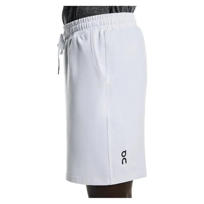 Men's Courtside 8 Inch Tennis Shorts White