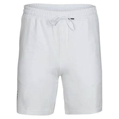 Men's Courtside 8 Inch Tennis Shorts White