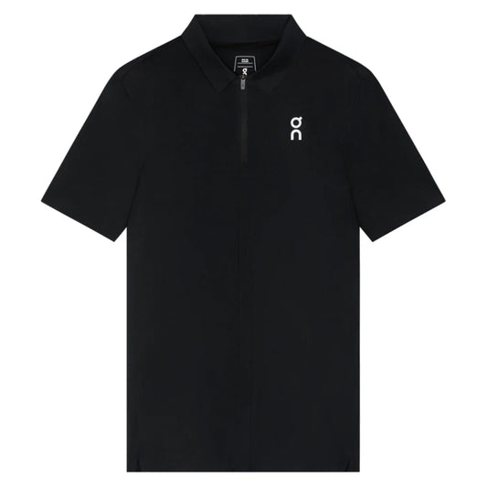 Men's Court Tennis Polo-Apparel-On-1MG10160-Black-Tennis Express