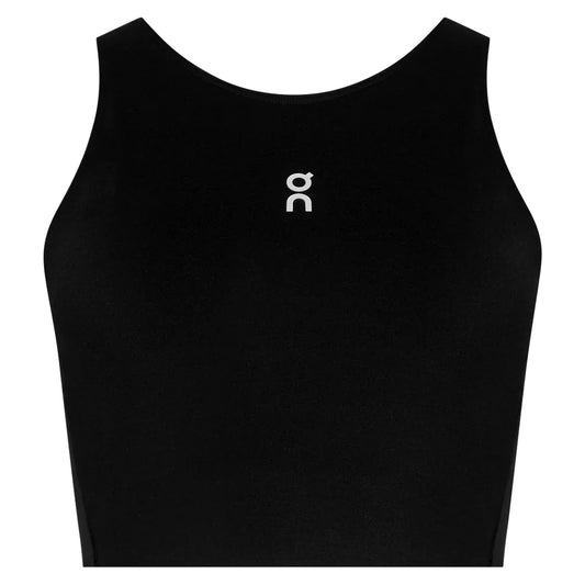 Women's Court Crop Tennis Top Black-Apparel-On-1WG11110553-712246Tennis Express