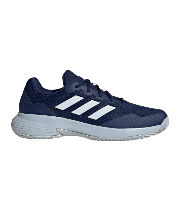 Padel Shoes Adidas GameCourt 2 Azul Marino/Blanco