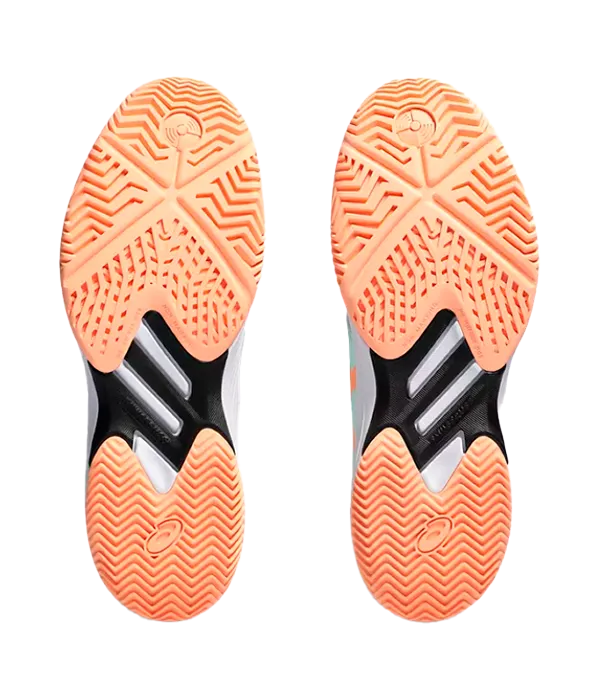 Padel Shoes Asics Solution Swift FF Padel Mujer Mint Tint/Bright Sunstone