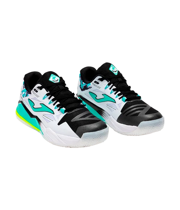 Padel Shoes Joma Spin Men 2542 White Turquoise 2025