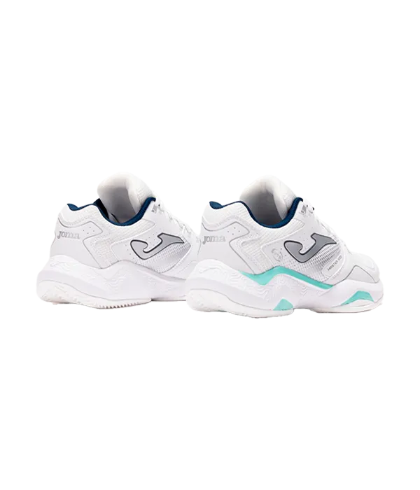 Padel Shoes Joma Master 1000 Lady 2542 White Turquoise 2025