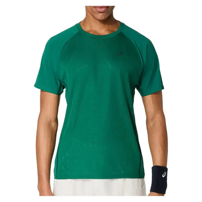 Men's Match Actibreeze Short Sleeve Tennis Top-Apparel-Asics-2041A320_500-Tennis Express